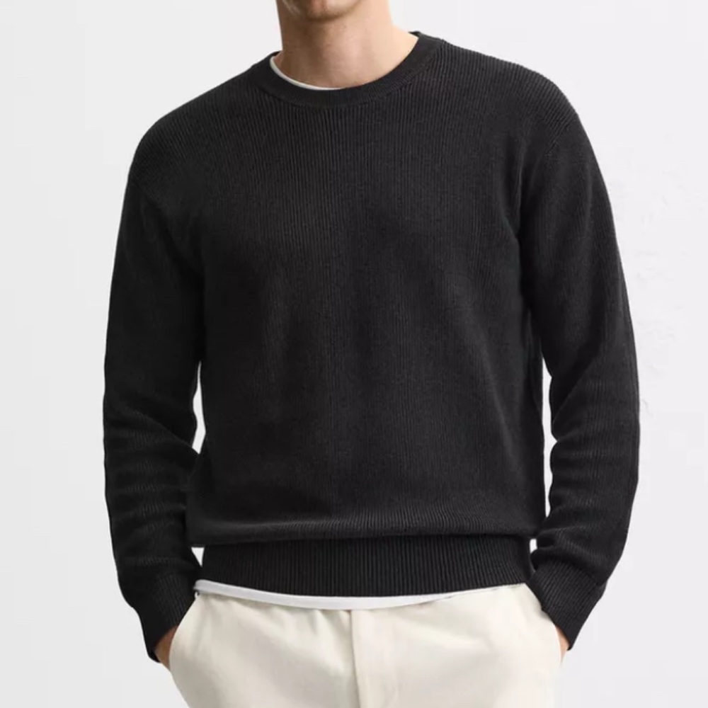 Nwt- Zara Man-Basic Knit Sweater-small